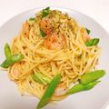htomomi's cooksnap of when they made 海老とアスパラのレモン風味パスタ♫♪♬.