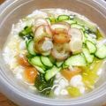 よよっち♪'s cooksnap of when they made ズボラで簡単☆味噌汁リメイク冷汁（梅味）.