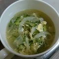 Hitomiクック's cooksnap of when they made 夏バテ防止☆ゴーヤと卵の具だくさんスープ.