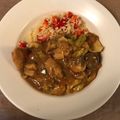 pirokot's cooksnap of when they made ココナッツクリームカレー/トマト×小松菜.