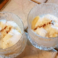 ダッフィーニーうに's cooksnap of when they made 簡単！完熟桃のヨーグルトかけ.