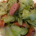 はに333's cooksnap of when they made キャベツとウインナーの塩こんぶ炒め.