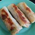 Ｍぱん's cooksnap of when they made キャベツと玉ねぎと牛肉だけで！簡単春巻き.