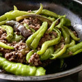 マイク伊東's cooksnap of when they made ししとうとナスの挽肉炒め.