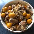 おおミー's cooksnap of when they made レバーと玉紐の醤油煮.