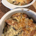 くぅちょこらんたん's cooksnap of when they made 簡単 なすとエリンギとハムのチーズ焼き.