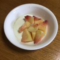 ☆こまっと☆'s cooksnap of when they made 簡単カットの桃のヨーグルトかけ.