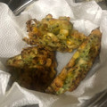 reochan__'s cooksnap of when they made ゴーヤとコーンのかき揚げ♪.