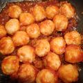 浩次ｗ's cooksnap of when they made 冷凍肉団子で簡単♪甘酢あん.