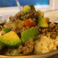 ぎんはる's cooksnap of when they made 汁なしメキシカン麺.