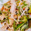 baribariko's cooksnap of when they made 超簡単 鶏胸肉で青椒肉絲.