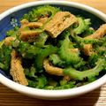 aiwee's cooksnap of when they made 簡単ゴーヤお浸し.