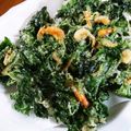 にゃ★にゃ's cooksnap of when they made 【農家のレシピ】モロヘイヤのかき揚げ.