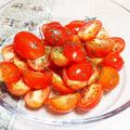 KUMI KUMI's cooksnap of when they made ミニトマト簡単マリネ.