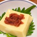 菜つ実☆ミ's cooksnap of when they made 簡単アレンジ☆卵豆腐の梅肉添え.