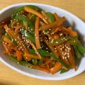 みさリん's cooksnap of when they made ピーマンとにんじんのきんぴら.