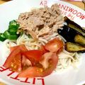 まいたろう☆'s cooksnap of when they made シーチキンぶっかけうどん.