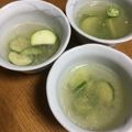 ☆こまっと☆'s cooksnap of when they made オクラとズッキーニのとろ～りスープ.