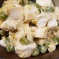 crocus21's cooksnap of when they made えんどう豆の卵とじ豆腐.