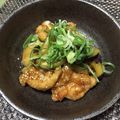 クックPYS785☆'s cooksnap of when they made 鶏皮となすの甘辛ねぎ炒め.