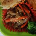 ☆ごはんできた☆'s cooksnap of when they made きんぴらごぼう.