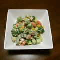 りこまこせいやのパパ's cooksnap of when they made 切って混ぜて＊オクラとツナの彩りサラダ.