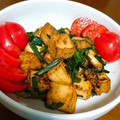 古賀竜一's cooksnap of when they made にらと厚揚げのみそいため.