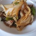 うさこ☆うさこ's cooksnap of when they made ナスと豚バラの玉ねぎポン酢がけ.