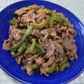 やまうさ's cooksnap of when they made ゴーヤと牛肉の味噌炒め.