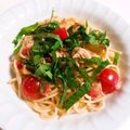 チャシロー＆キジー's cooksnap of when they made トマトと大葉の柚子胡椒香る☆冷製パスタ.