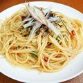 るーーてーー's cooksnap of when they made 夏限定！茗荷と大葉の和風ペペロンチーノ.