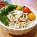 runa10's cooksnap of when they made たっぷり大葉の大根ツナサラダ.