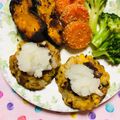 チェックのミニくま's cooksnap of when they made 汁ごと使って栄養たっぷり☆鯖缶バーグ.