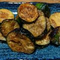 ☆清流☆'s cooksnap of when they made 簡単！ナスとズッキーニのゴマ味噌炒め.