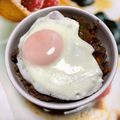 ちさちゅ★'s cooksnap of when they made みんな大好き！甘辛ひき肉のまぜ丼☆.