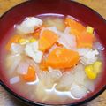 nabeko28's cooksnap of when they made 玉ねぎ、人参、鳥ささみの簡単野菜スープ.