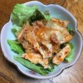 sunnnnny's cooksnap of when they made 絶品おつまみ「キムチキ！！」(鶏キムチ).