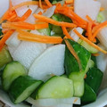 hiro★kuma's cooksnap of when they made さっぱり簡単＊キュウリと大根の甘酢漬け.