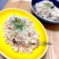 YUH♡ママ's cooksnap of when they made ベーコンとしめじの洋風炒飯.