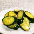 mami＊s's cooksnap of when they made 山田さんのピリ辛きゅうり（覚書）.