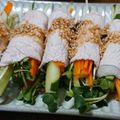 稲沢ゆり's cooksnap of when they made 豚しゃぶのサラダ巻き☆柚子胡椒ダレ.