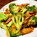 ちゃちゃまる26's cooksnap of when they made 簡単♪ブロッコリーと厚揚げのオイマヨ炒め.