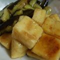 ☆kaoriing☆'s cooksnap of when they made 茄子と高野豆腐の揚げ煮.