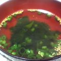 とら＆とららのママ's cooksnap of when they made ラララ～♫♪♬～っていう間にわかめスープ.