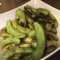 えるみちゃん's cooksnap of when they made ほくほく！フライパンで焼き枝豆.