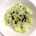 caruga's cooksnap of when they made キャベツとしらすの和え物.
