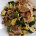 お肉どん's cooksnap of when they made 楽々☆豚肉とキュウリの梅炒め.