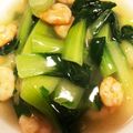 cklax48's cooksnap of when they made 海老とチンゲンサイの中華炒め.