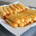 しるくつりー's cooksnap of when they made 手づかみレシピ☆簡単☆豆腐スティックパン.