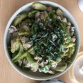 クックXB4L2Q☆'s cooksnap of when they made 茄子、ピーマン、豚バラの中華炒め.